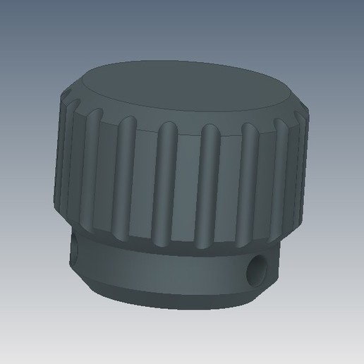 Download free 3D printer model 8mm Lead Screw Knob ・ Cults